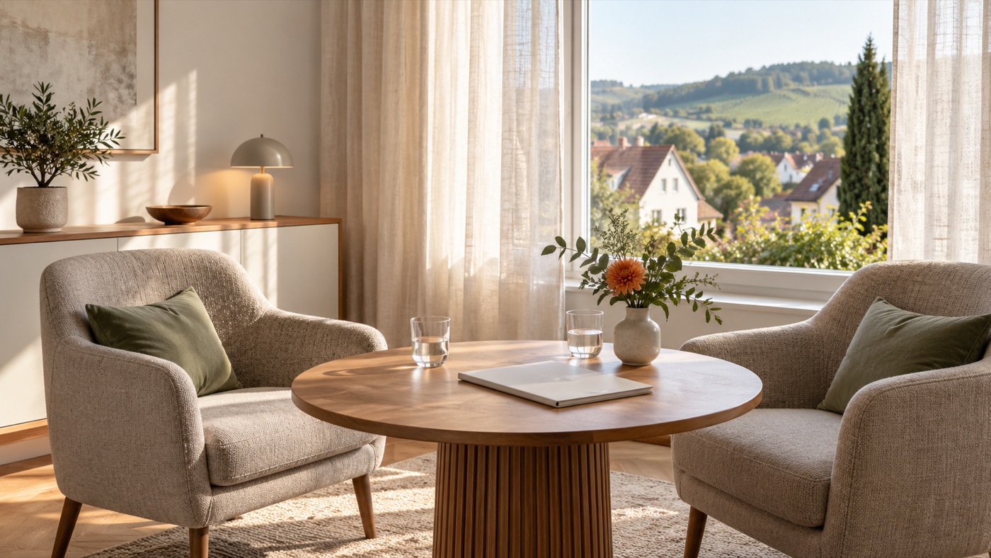 Off-Market Immobilienverkauf Bruchsal – Eigentümer und Makler im vertraulichen Gespräch