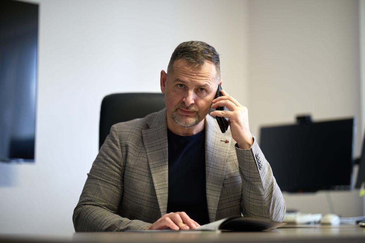 Gottlieb Siegle bei der Marktwertermittlung einer Immobilie in Bruchsal