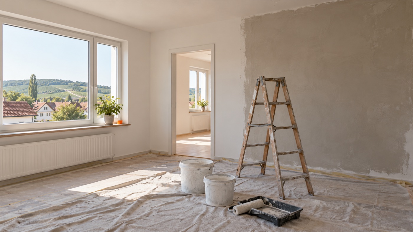 Zeitplan für Modernisierungsmaßnahmen vor dem Immobilienverkauf in Bruchsal